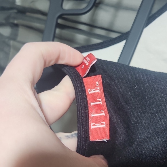 Black Lace A-Line Formal Top by Elle – Size Small - Picture 8 of 8